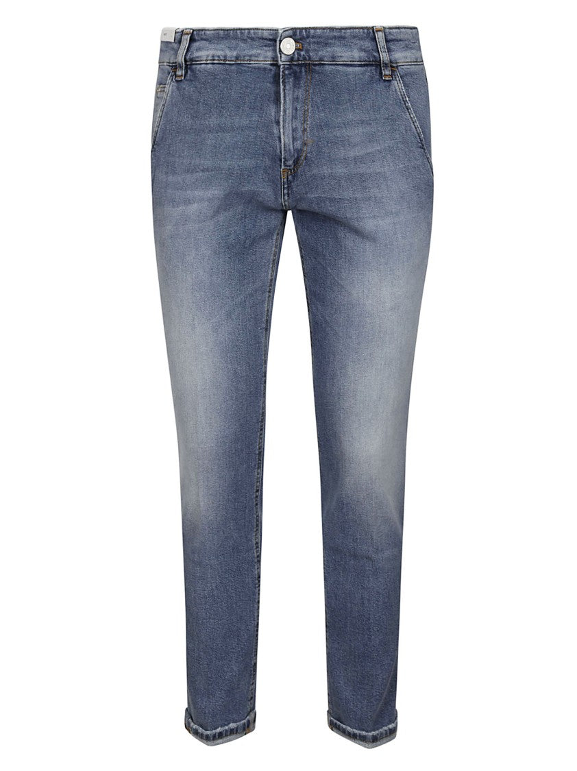 Pt Torino Indie Medium Waist Slim Fit Jeans