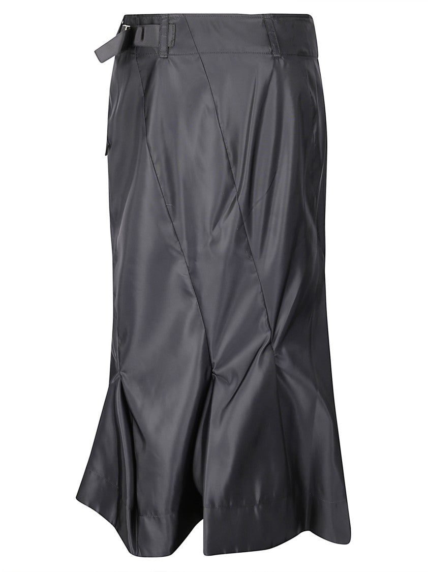 Sacai Nylon Twill Skirt