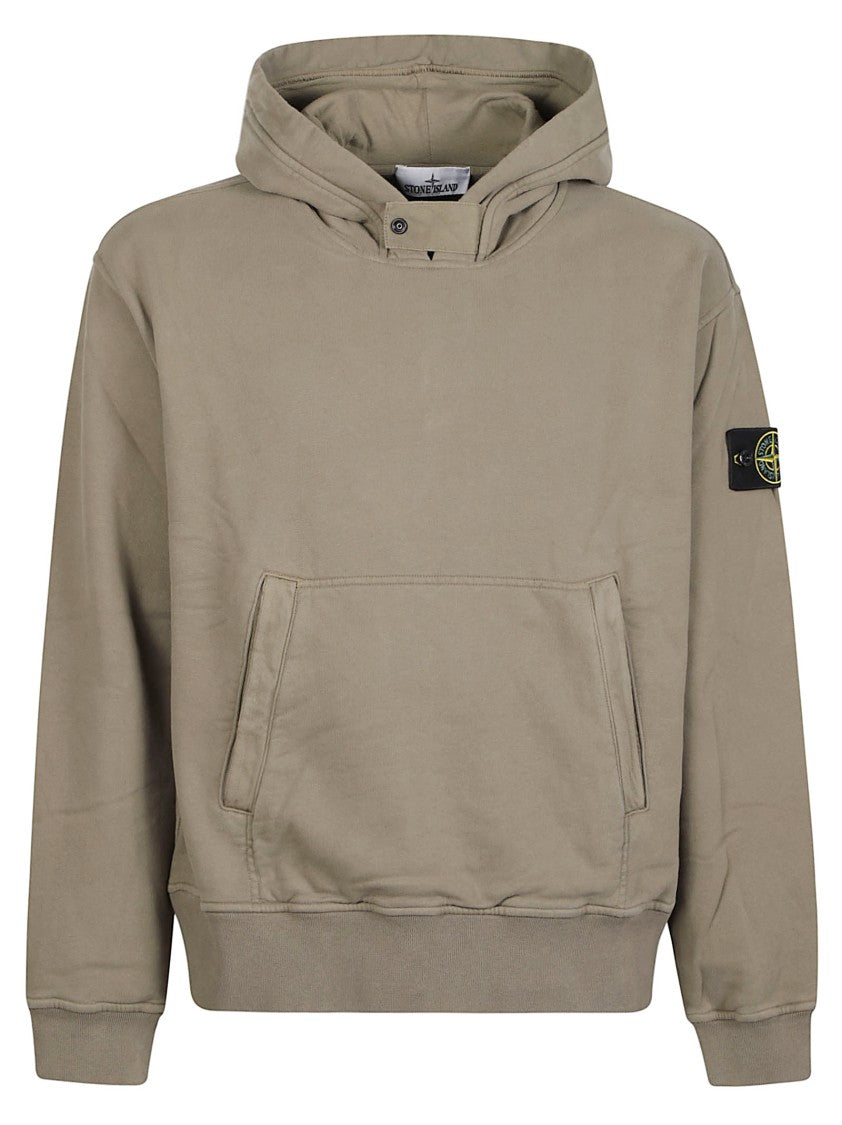 Stone Island Relaxed-Fit Minimalist Cotton Sweatshirt