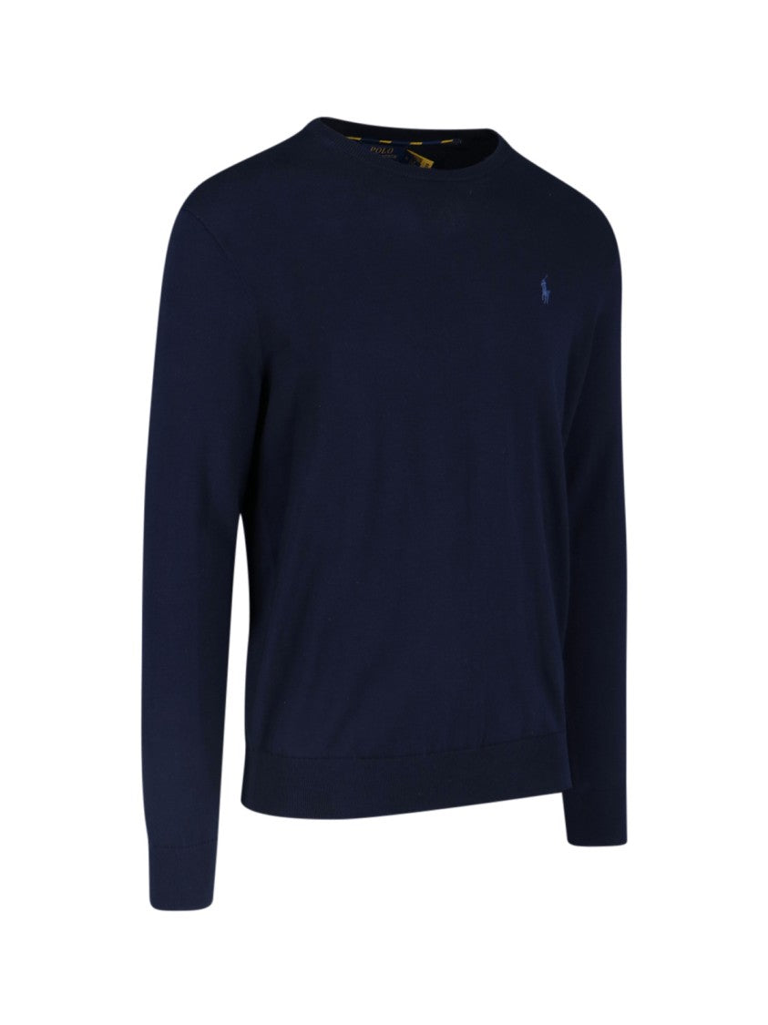 Polo Ralph Lauren Timeless Knit Sweater With Ribbed Detailing