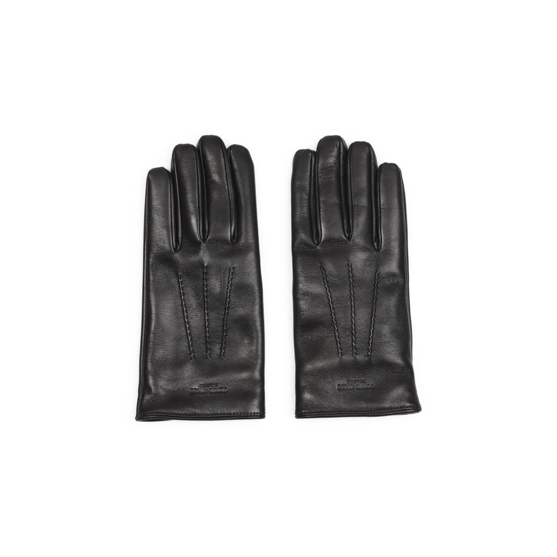 Giorgio Armani Black Leather Gloves