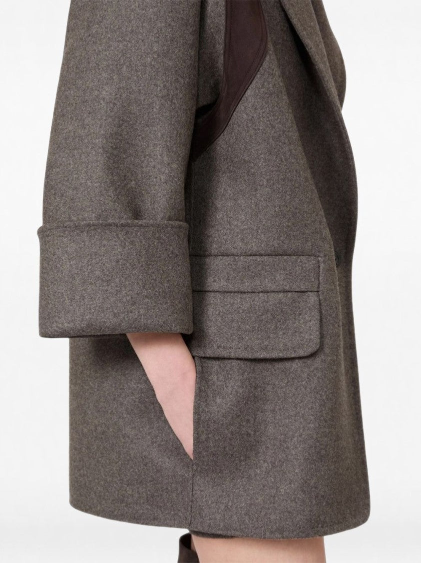 Max Mara Double-Faced Wool Oversized Felted Blazer