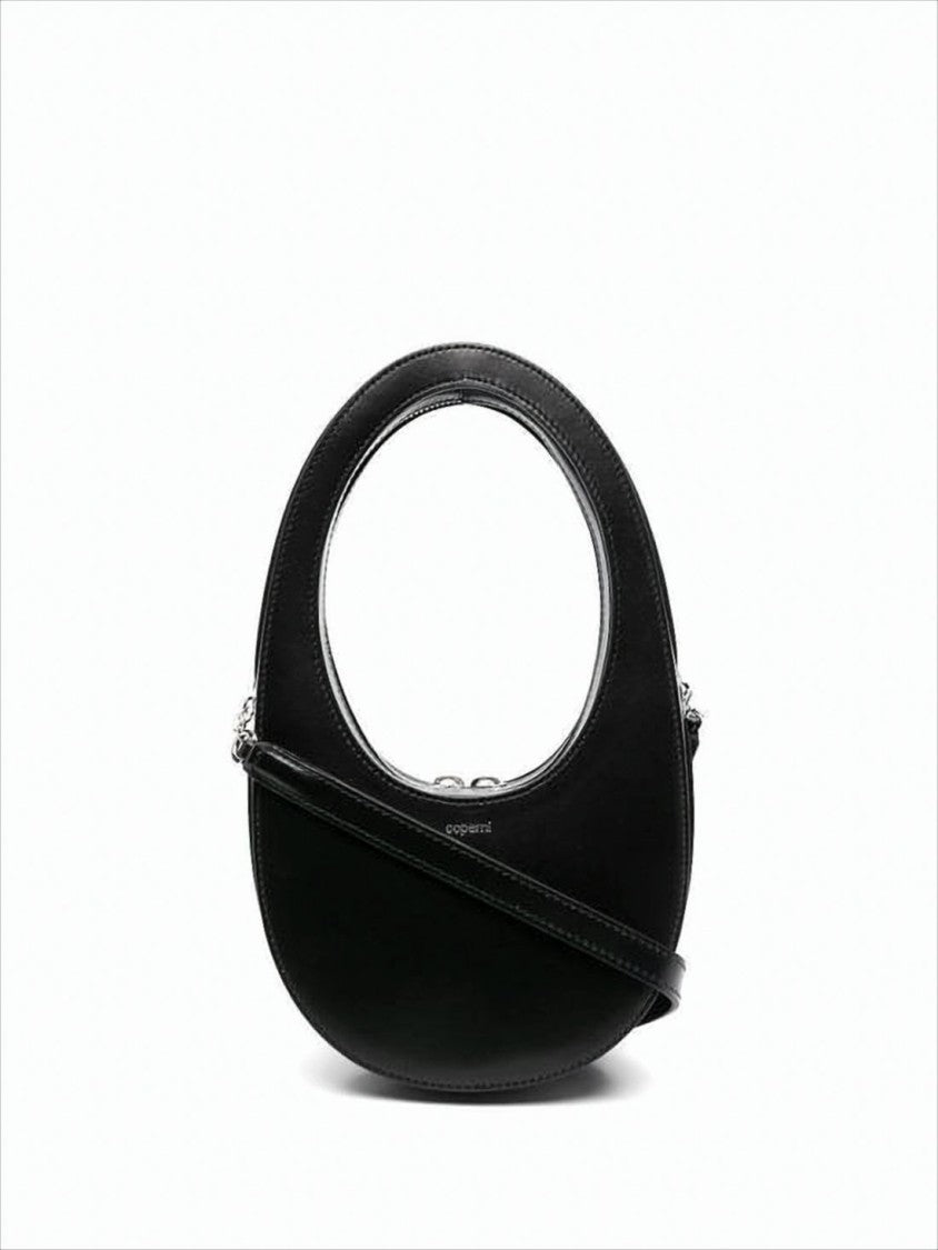 Coperni Rounded Calf Leather Shoulder Bag