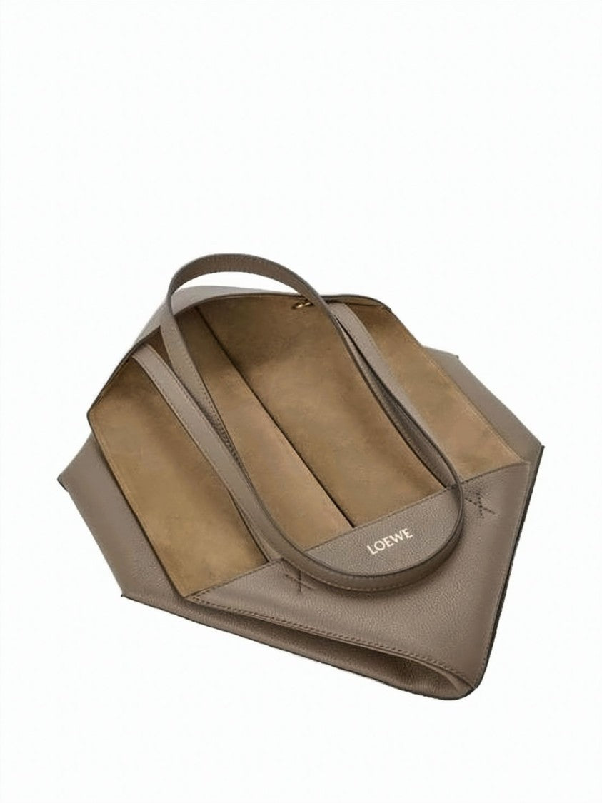 Loewe Geometric Calf Leather Shoulder Bag