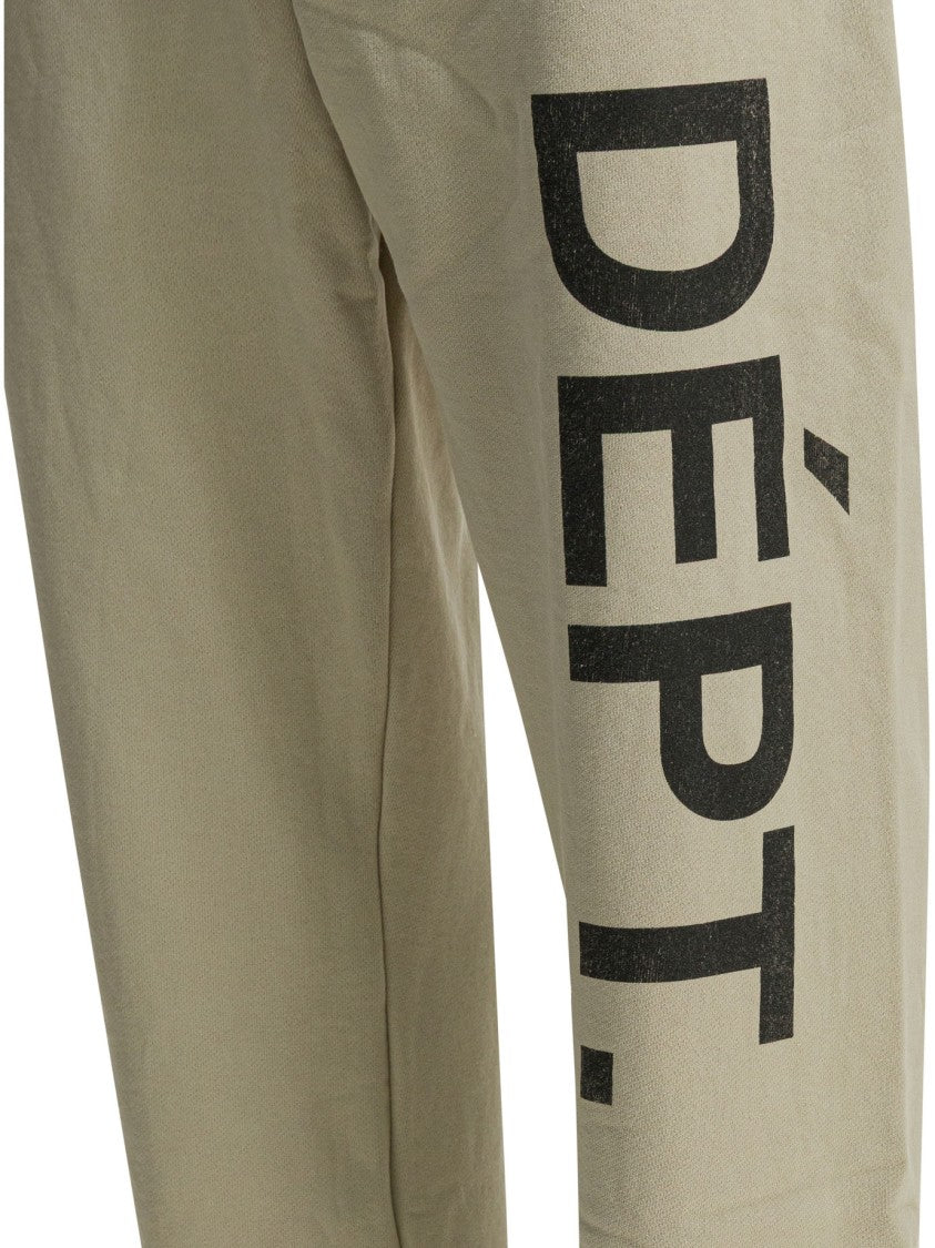 Gallery Dept. Relaxed-Fit Casual Trousers With Embroidered Text
