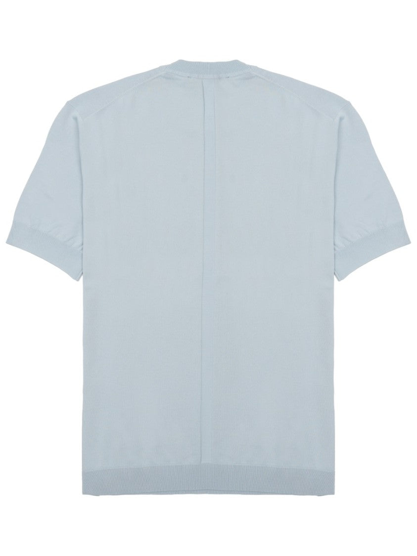 Low Brand Crew Neckline Fine Texture Viscose Top