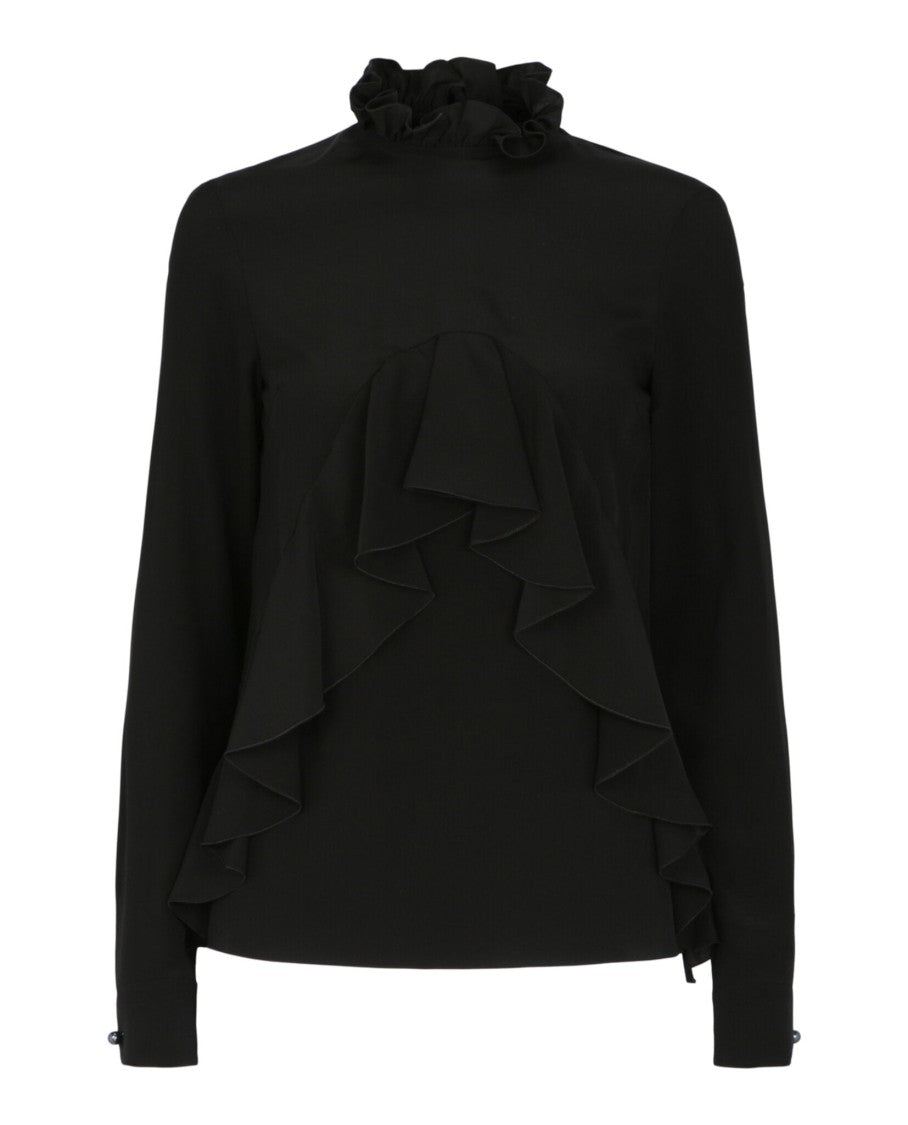 Givenchy Ruffled Silk Blouse
