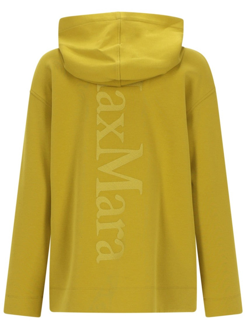 Max Mara Doria Relaxed-Fit Zip-Up Cotton-Blend Hoodie
