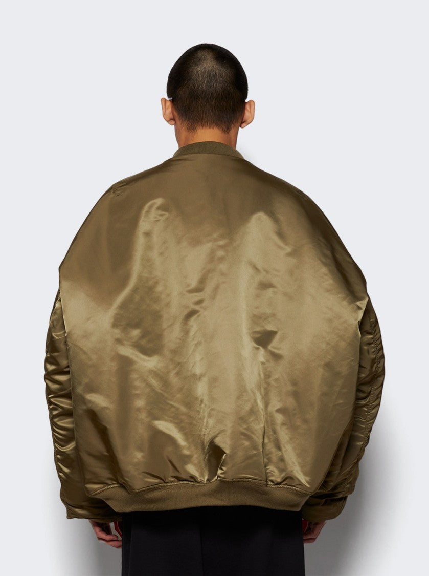 Vetements Cargo Bomber Jacket Green