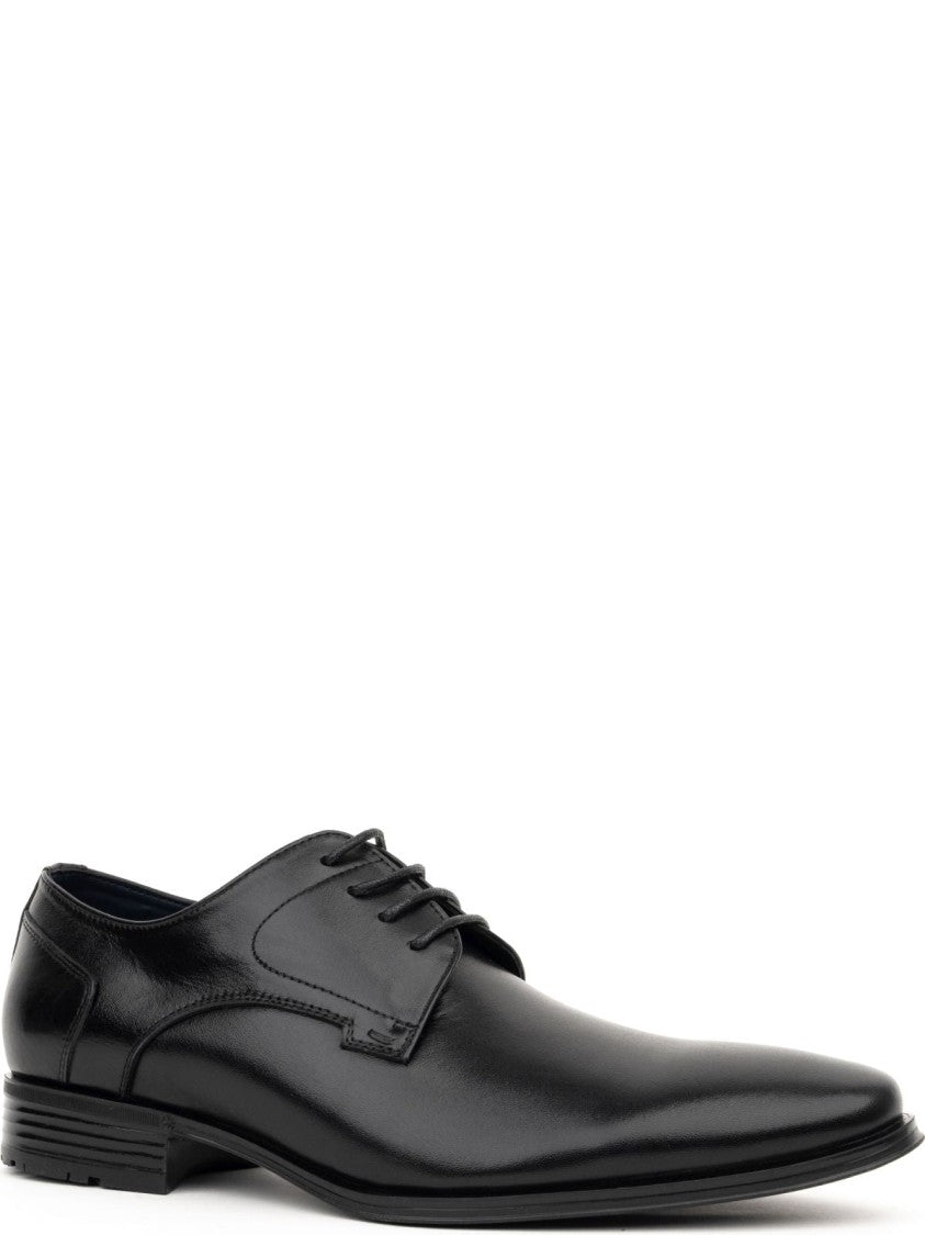 Sergio Moretti Polished Black Cow Leather Formal Shoes