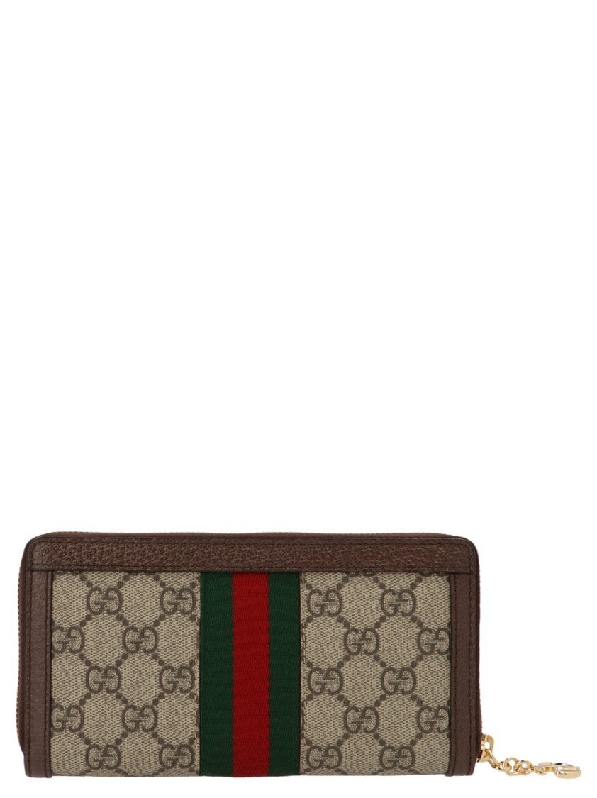 Gucci Rectangular Gg Supreme Fabric Wallet