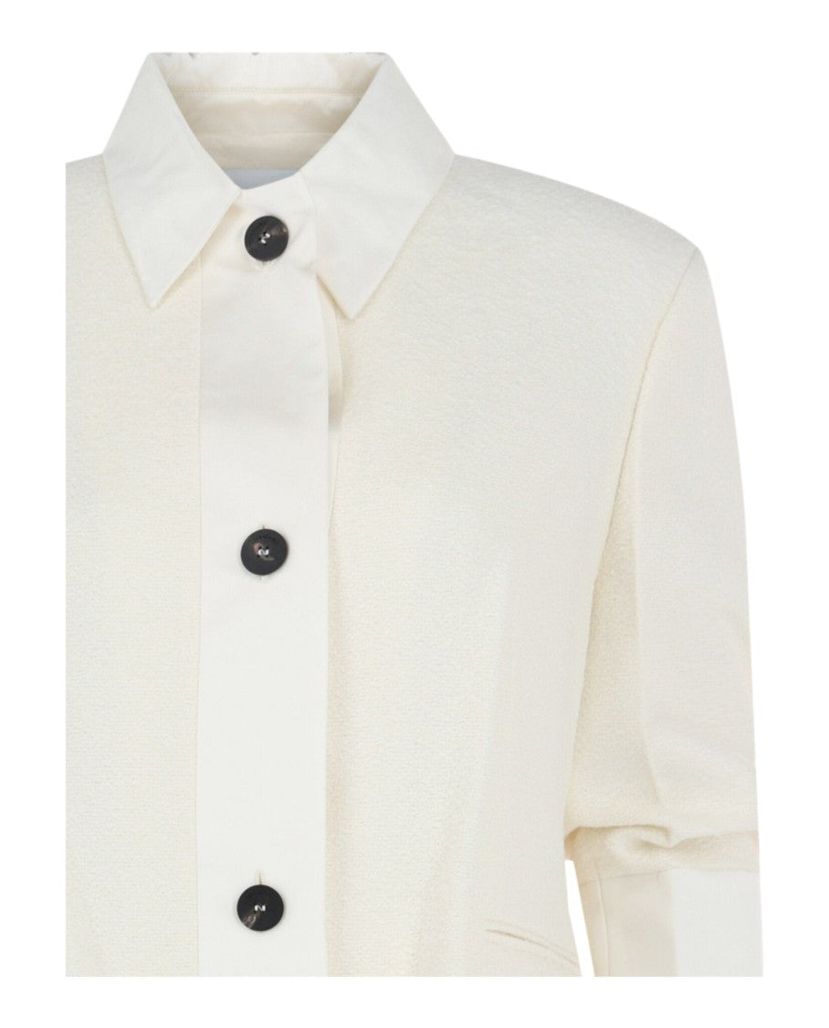 Ferragamo Buttoned Cropped Jacket