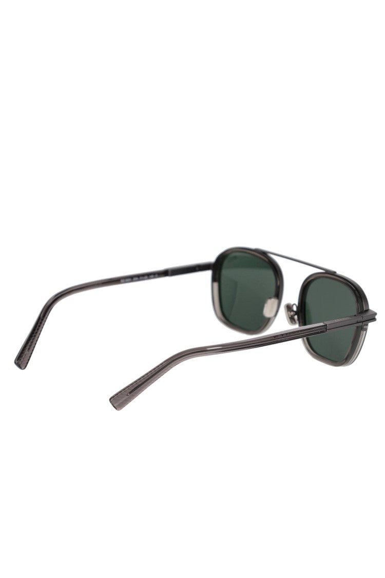 Zegna Acetate Metal Sunglasses