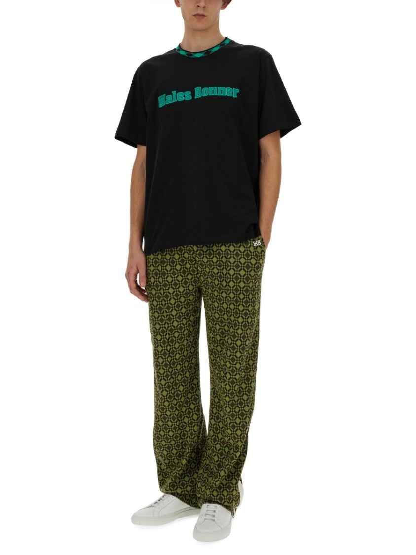 Wales Bonner Classic Graphic Print Cotton T-Shirt