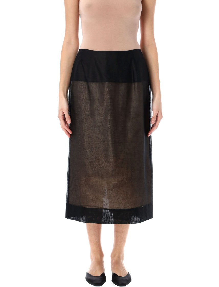 Carven Midi Skirt Double