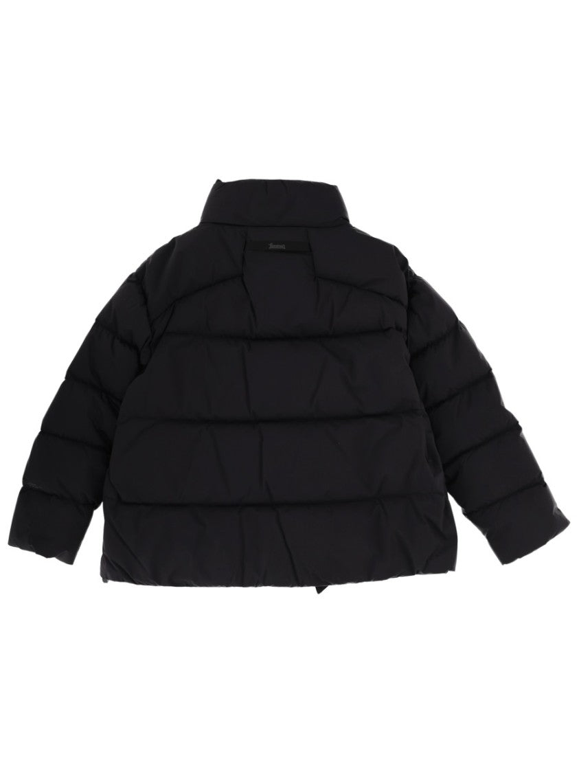 Laminar Quilted Polyamide Belted Down Jacket
