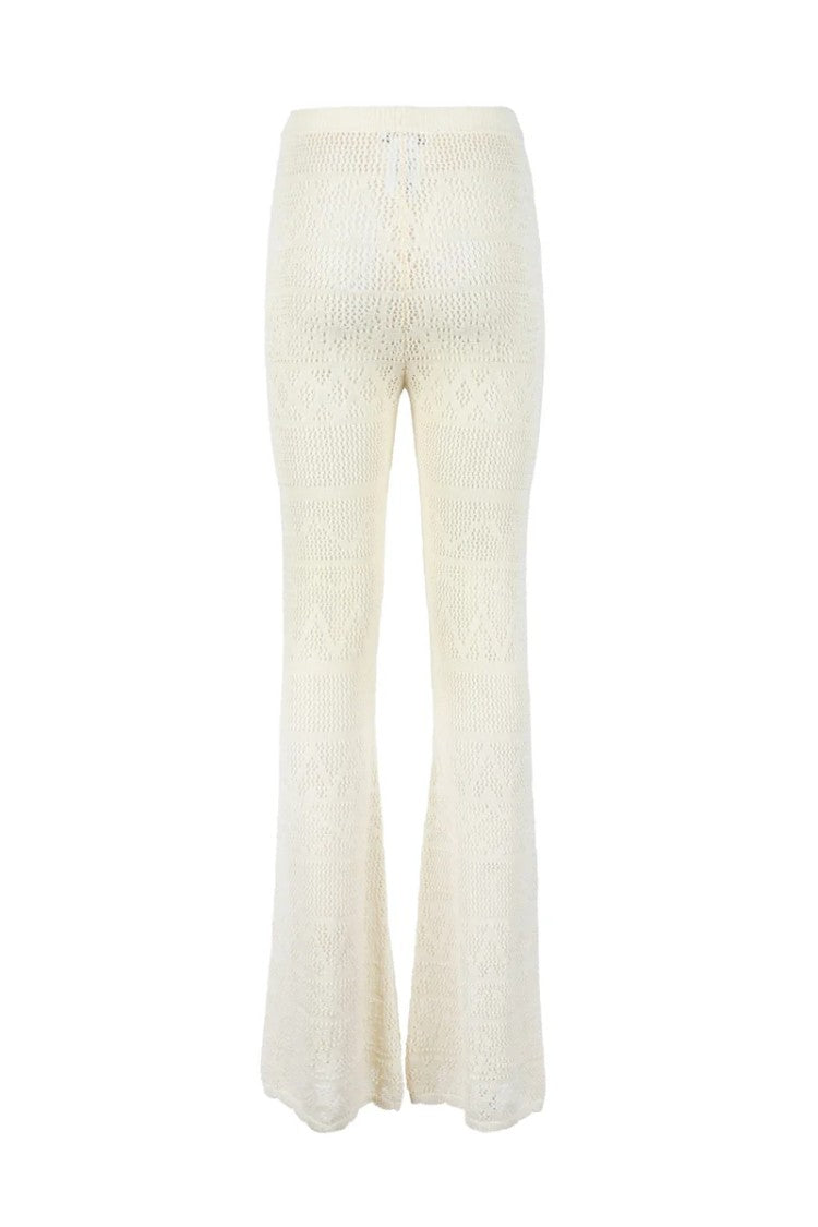 Patrizia Pepe Tailored Trousers - White