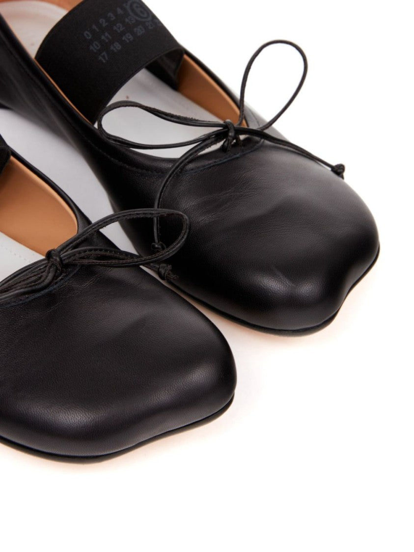 Mm6 By Maison Margiela Low Black Shoes