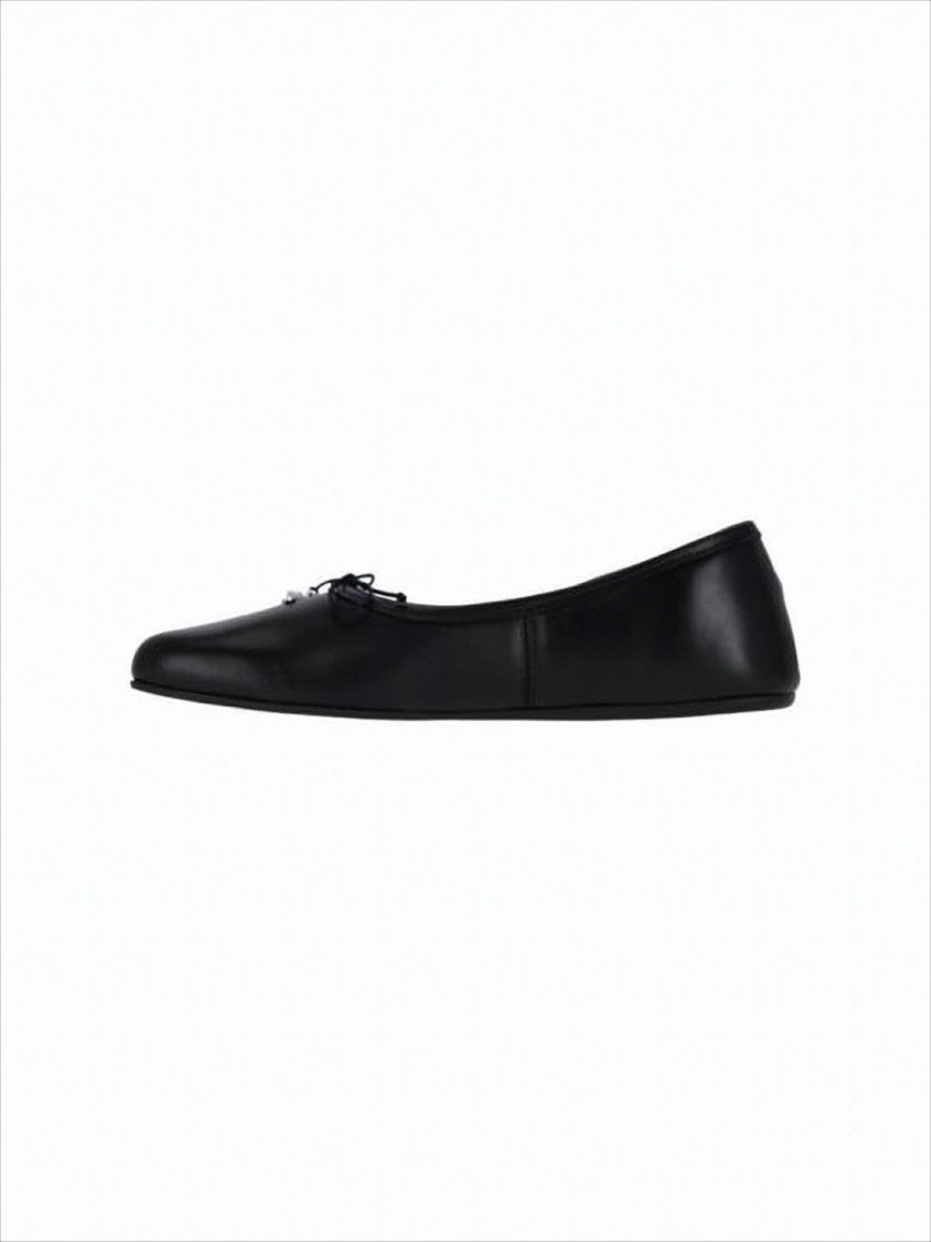 Vivienne Westwood Nappa Leather Flats With Rounded Toe