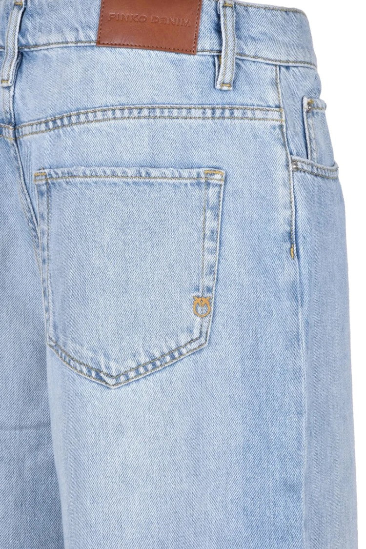 Pinko Estelle Jeans Lyocell Cotton - Blue