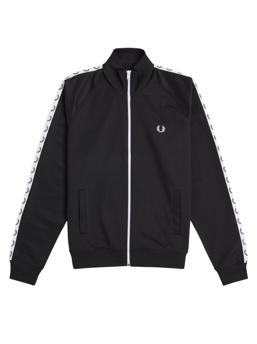 Fred Perry Felpa High Collar Zip-Through Knit