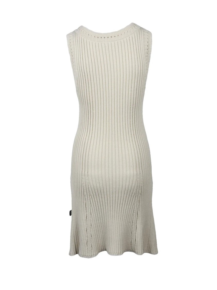 Mo5ch1no Jeans Jeans Tricot Dress Beige