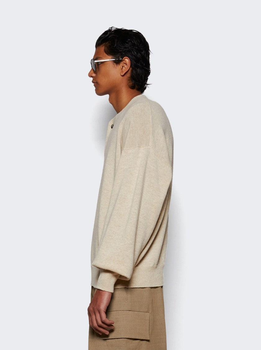 Fear Of God Fine Knit Henley Heather