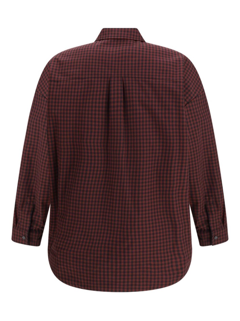 Gucci Checkered Casual Jacket With Classic Collar