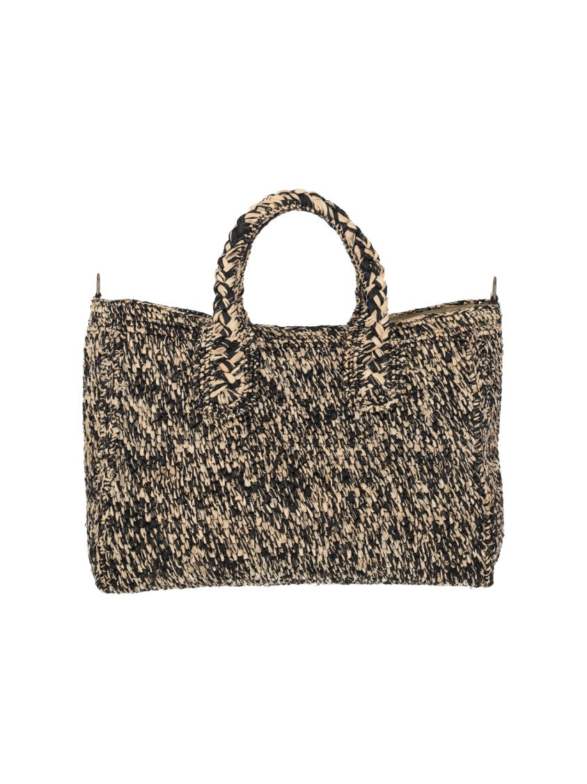 Ibeliv Multicolor Rary Woven Raffia Handbag