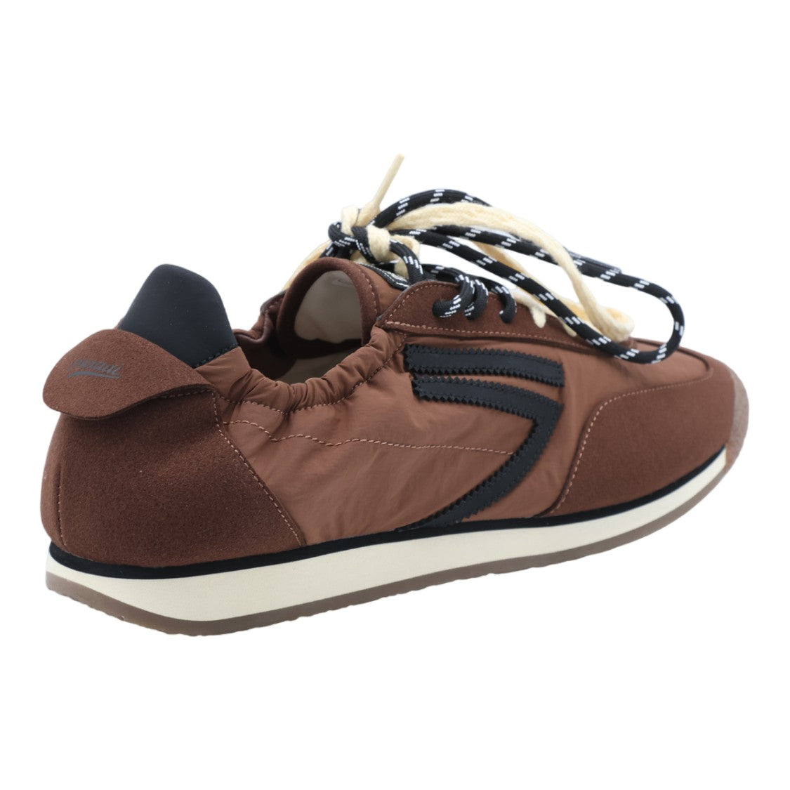 Puraai Dual-Tone Lace Low-Profile Sneakers