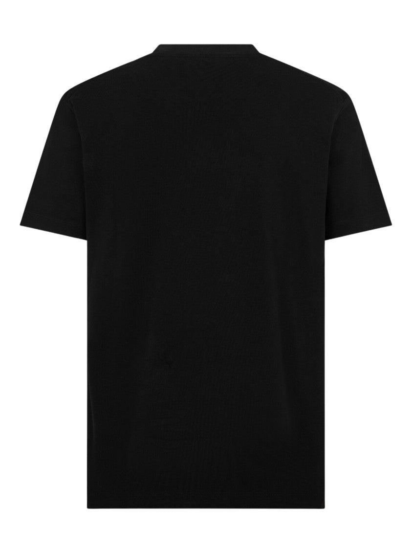Dsquared2 Contrasting Graphic Logo Cotton T-Shirt