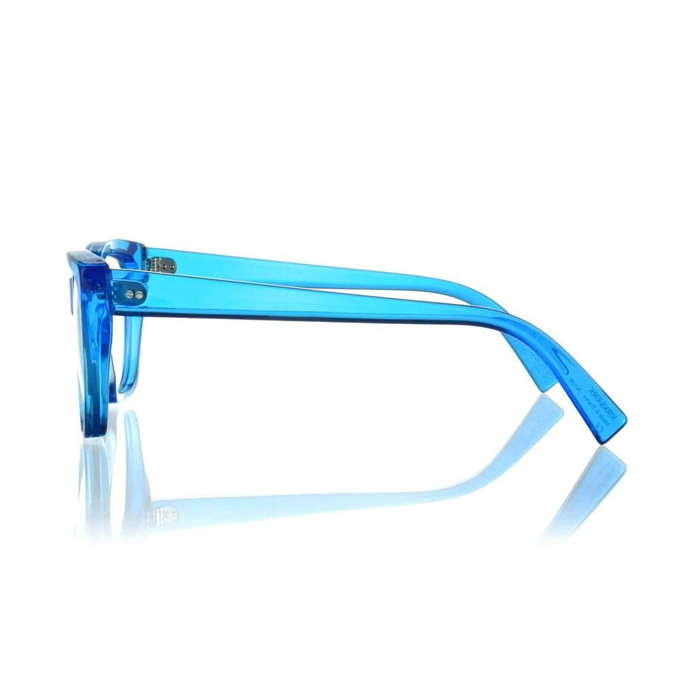 Kirk&Kirk Ellis Rectangular Blue Acrylic Sunglasses