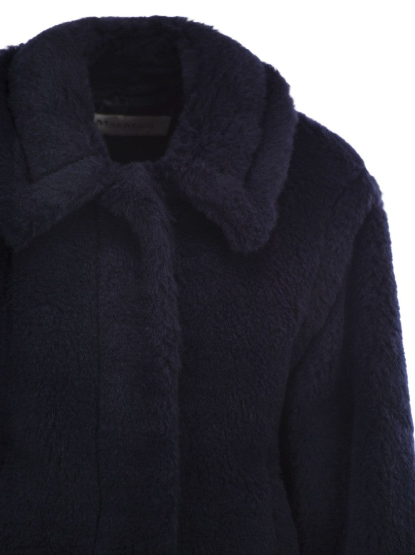 Max Mara Mxmfuggito - Cropped Coat In Alpaca, Wool