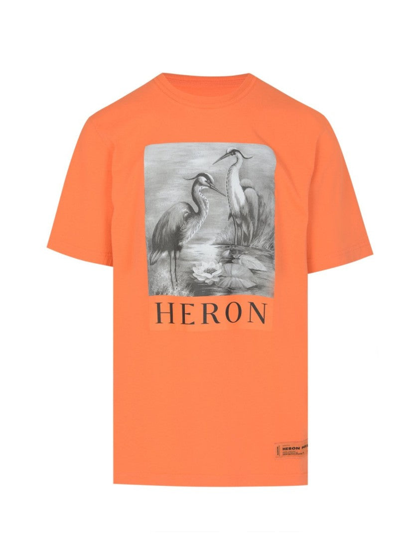 Heron Preston Os Heron Bw Logo Print T-Shirt