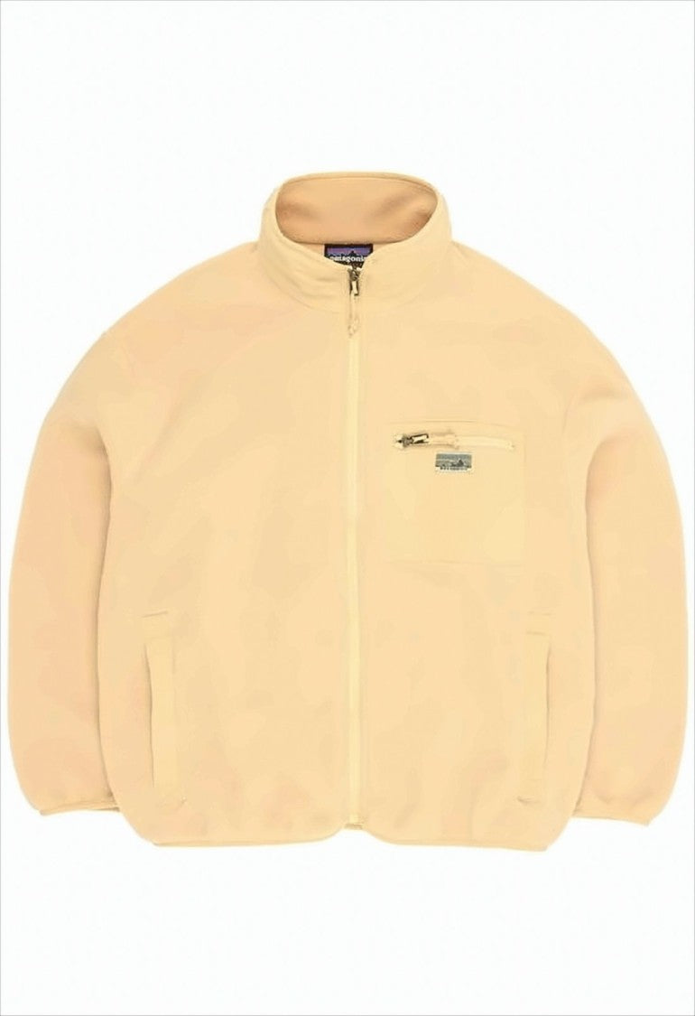 Patagonia Soft Fleece Jacket With High Collar