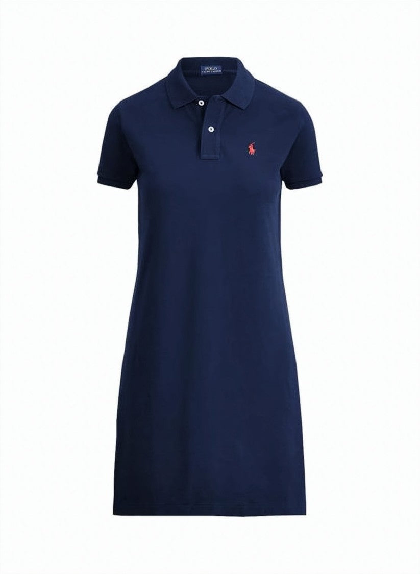 Polo Ralph Lauren Classic Polo Shirt Midi Dress