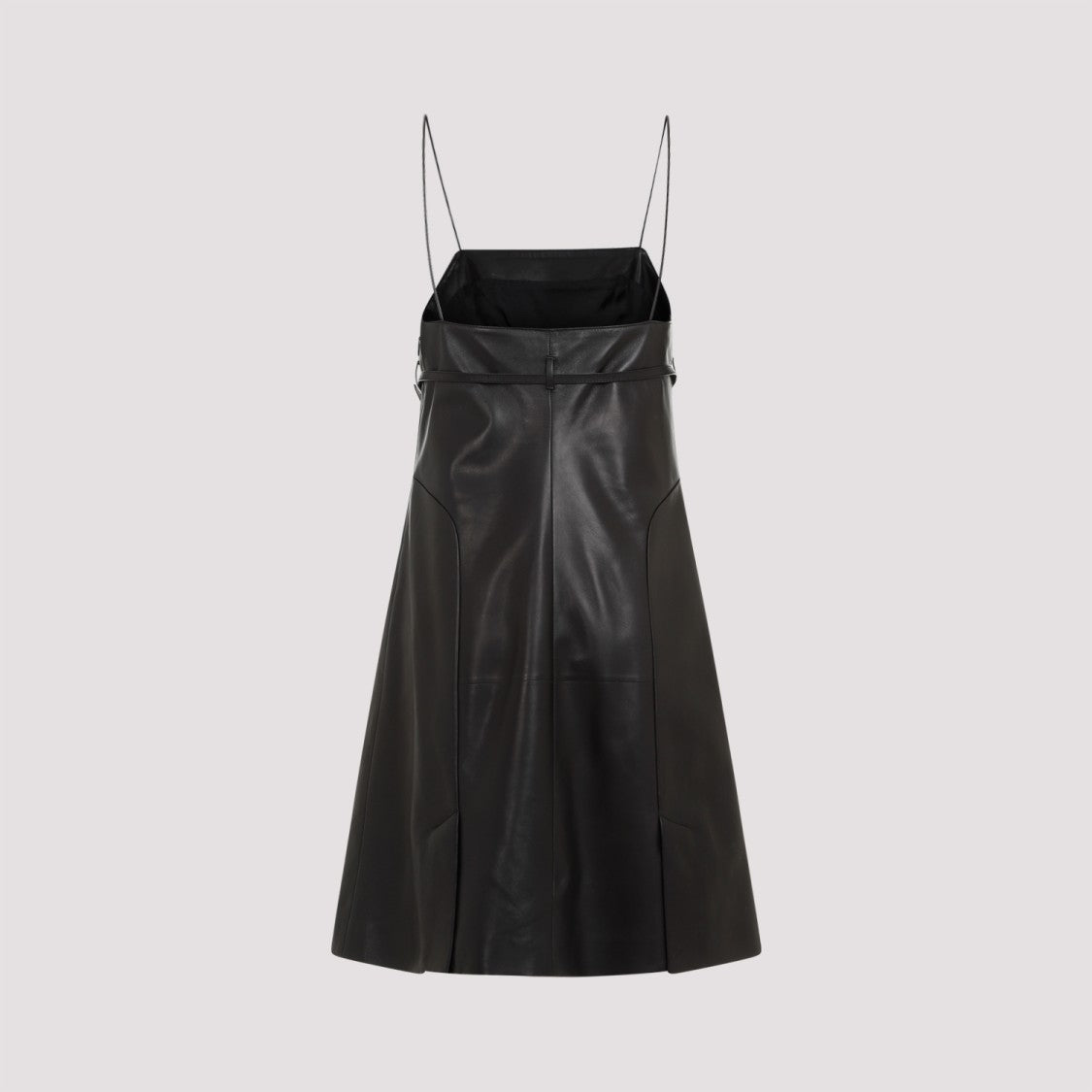 Givenchy Voyou Black Lamb Leather Mini Dress