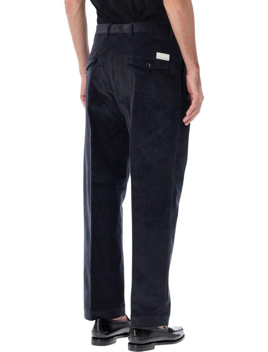 Nine In The Morning Kai Pleated Front Straight-Leg Pants