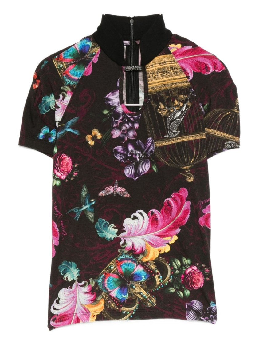 Versace Jeans Couture Versace Jeans Couture Fitted Short-Sleeved Top
