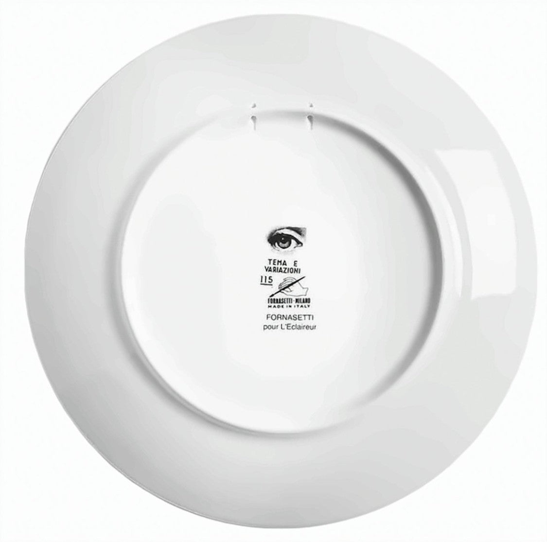 Fornasetti Tema E Variazioni Fragmented Porcelain Plate