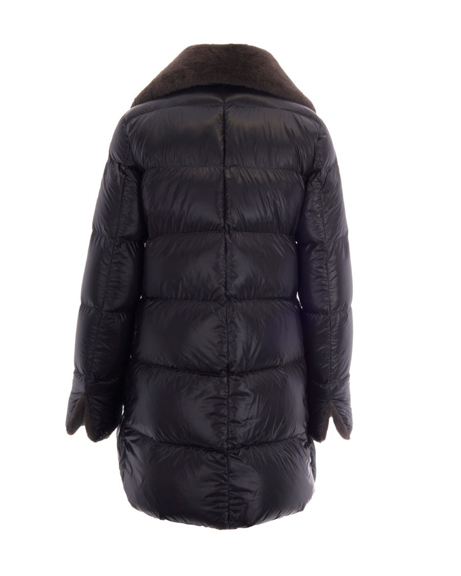 Herno Iron Grey A-Shape Padded Down Jacket