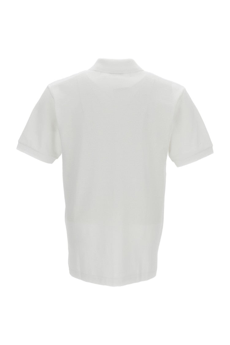 Comme Des Garçons White Cotton Polo Shirt