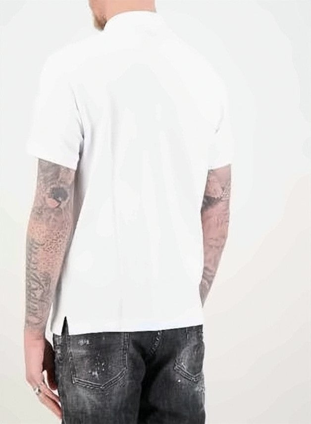 Stone Island Classic White Polo Shirt