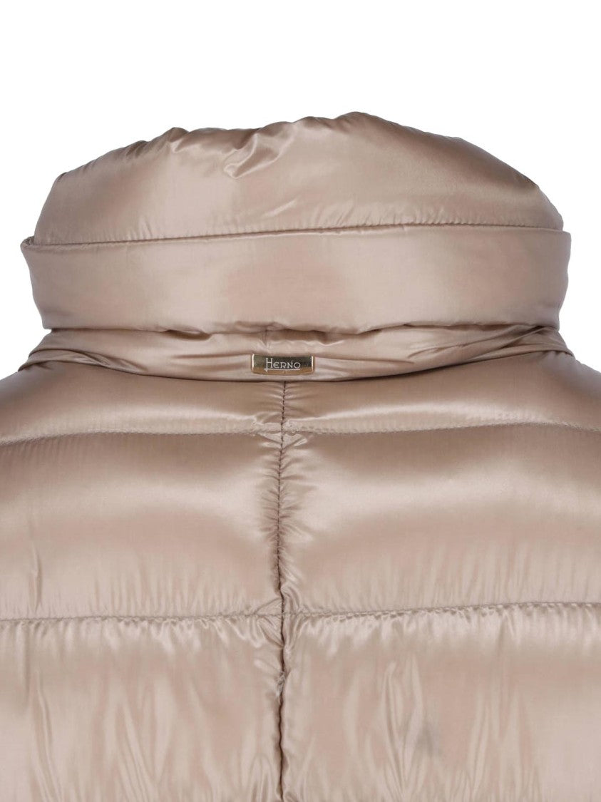 Herno Taupe Maria Waterproof Down Jacket