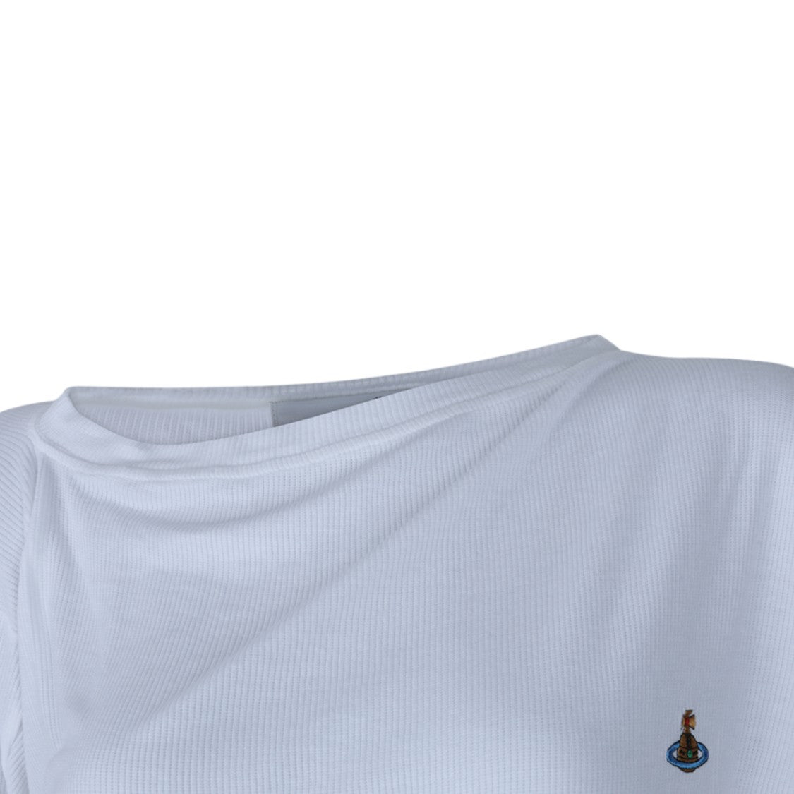Vivienne Westwood Fitted Long-Sleeved Top With Asymmetrical Neckline