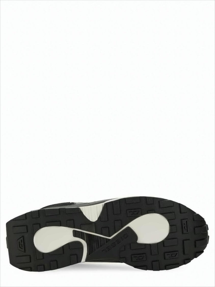 Diesel Mesh-Panel Sneakers With Contrast Midsole