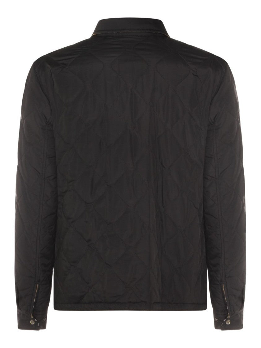 Burberry Black Reversible Quilted Jacket