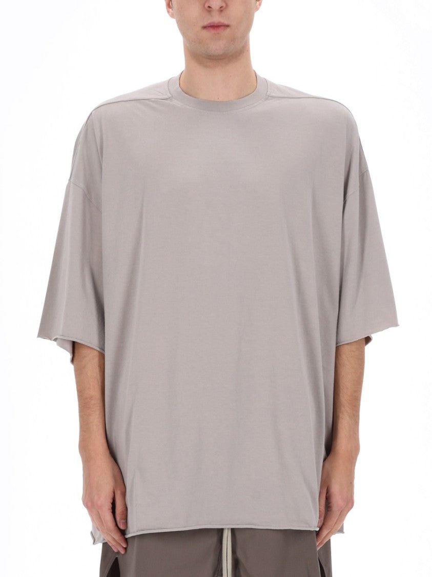 Rick Owens White Tommy T Cotton T-Shirt