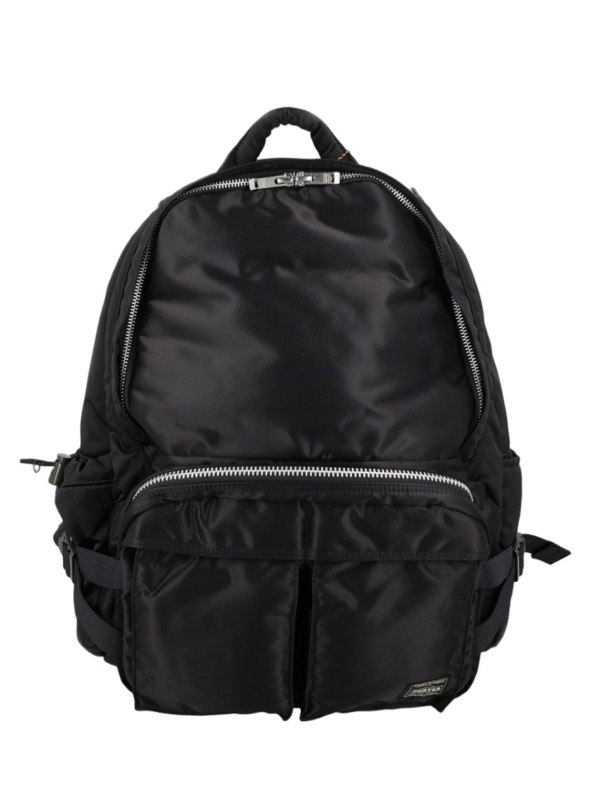 Porter-Yoshida & Co. Black Tanker Minimalist Polyamide Backpack