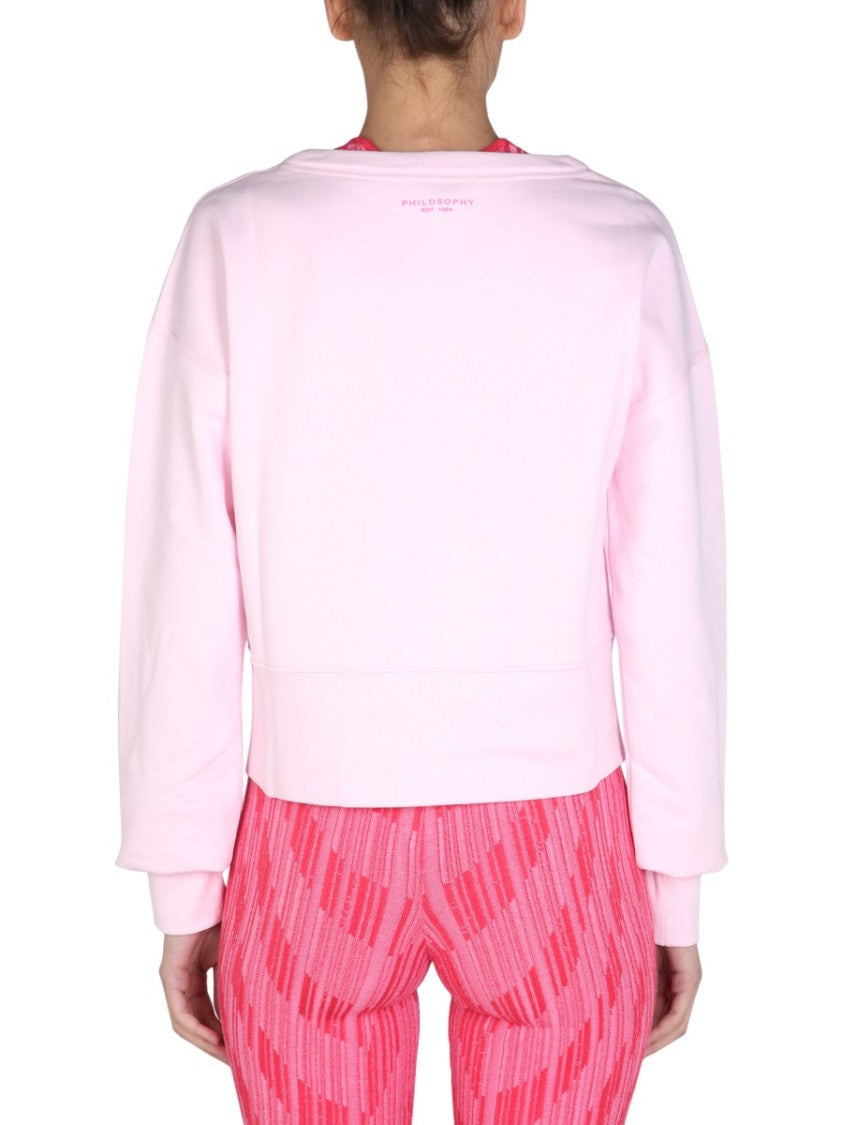 Philosophy Di Lorenzo Serafini Boat Neck Sweatshirt